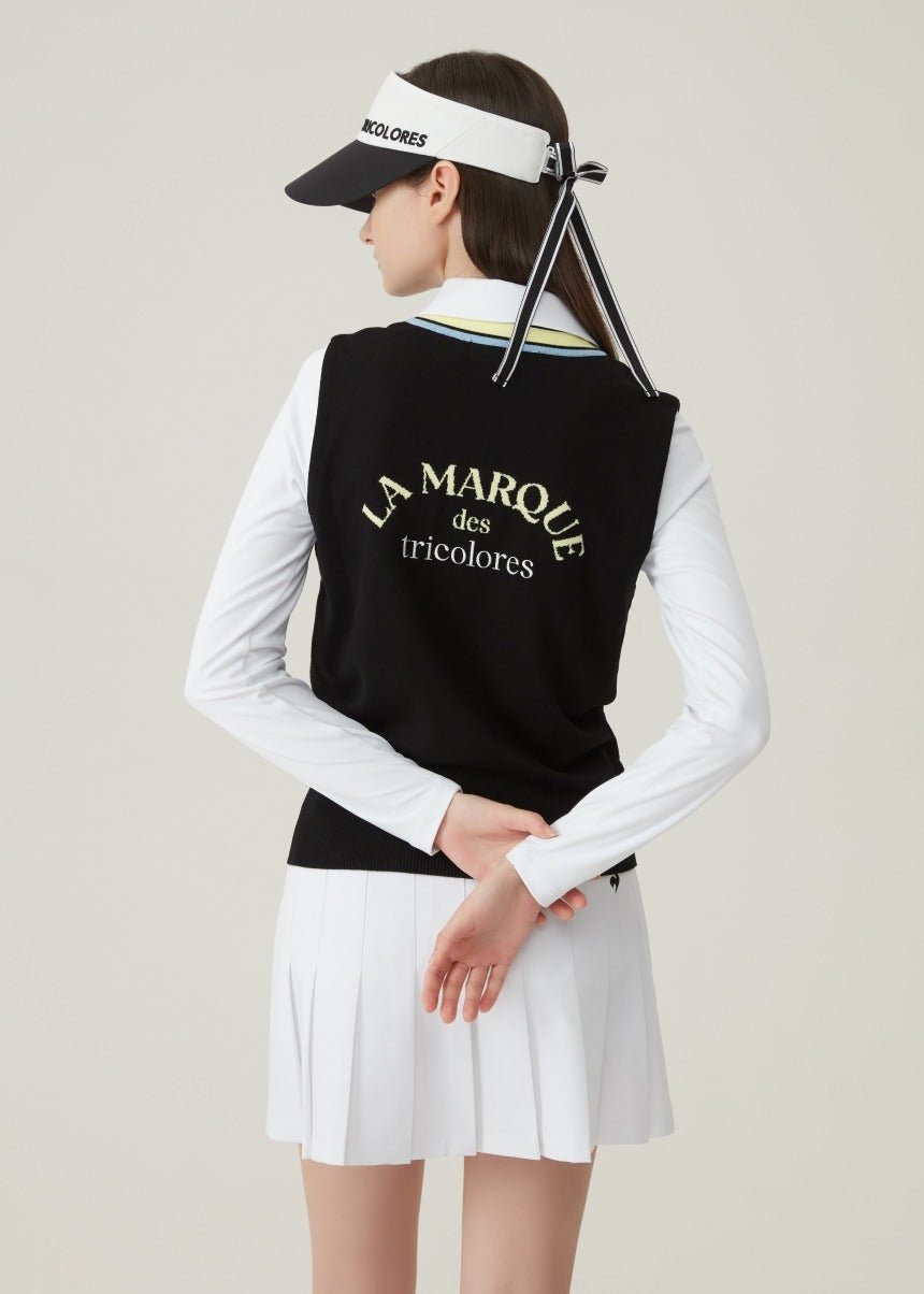 Le Coq Golf Women's Reverse Pleated Skirt - White – Erthe Golf