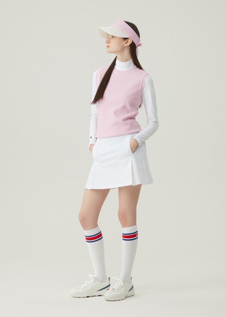 Le Coq Golf Women's Reverse Pleated Skirt - White – Erthe Golf Le Coq Golf Women's Reverse Pleated Skirt - White – Erthe Golf