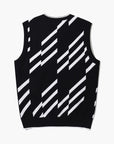 Le Coq Golf Men's Twill Pattern Pullover Vest