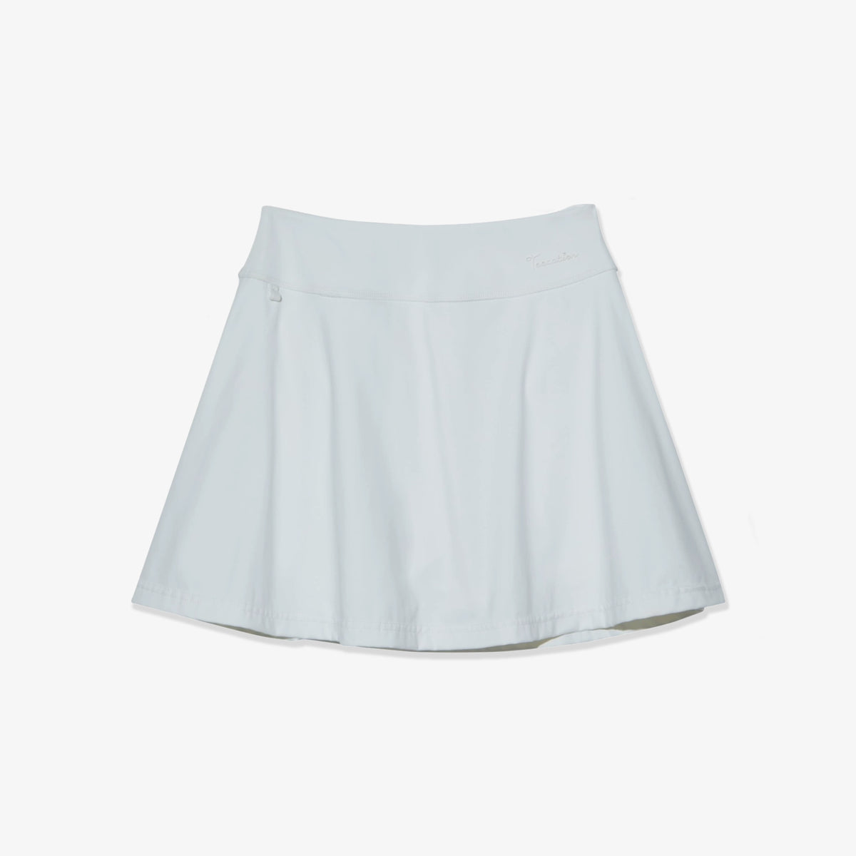 Women's High - Waist Skort - White - Erthe Golf