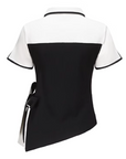 Monochrome Bowtie Golf Top