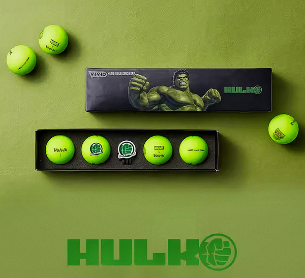 Marvel x Volvik Golf Ball Set (Hulk Set)