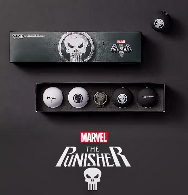 Marvel x Volvik Golf Ball Set (Punisher Set)