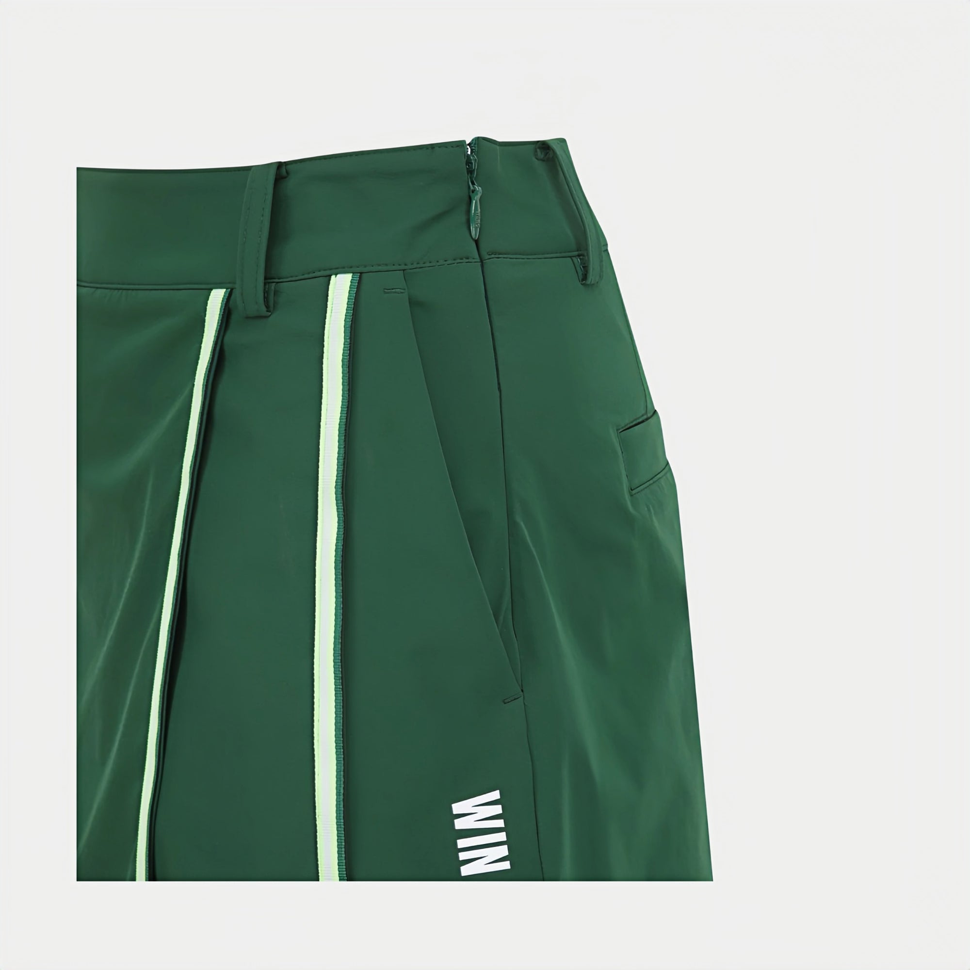 WAAC Double Wrap Layer Shorts Green - Erthe Golf