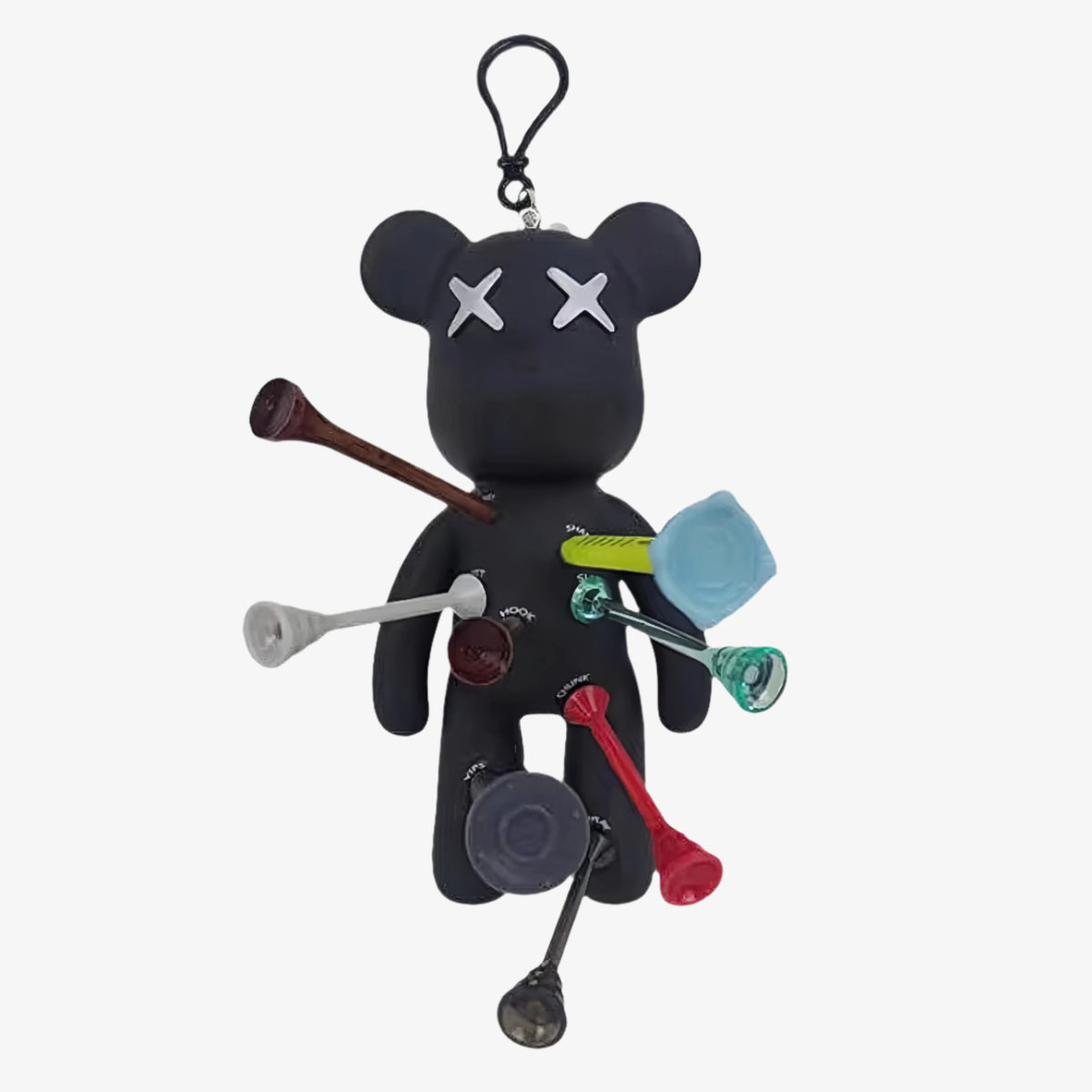 Black Bear Golf Tee Holder - Erthe Golf