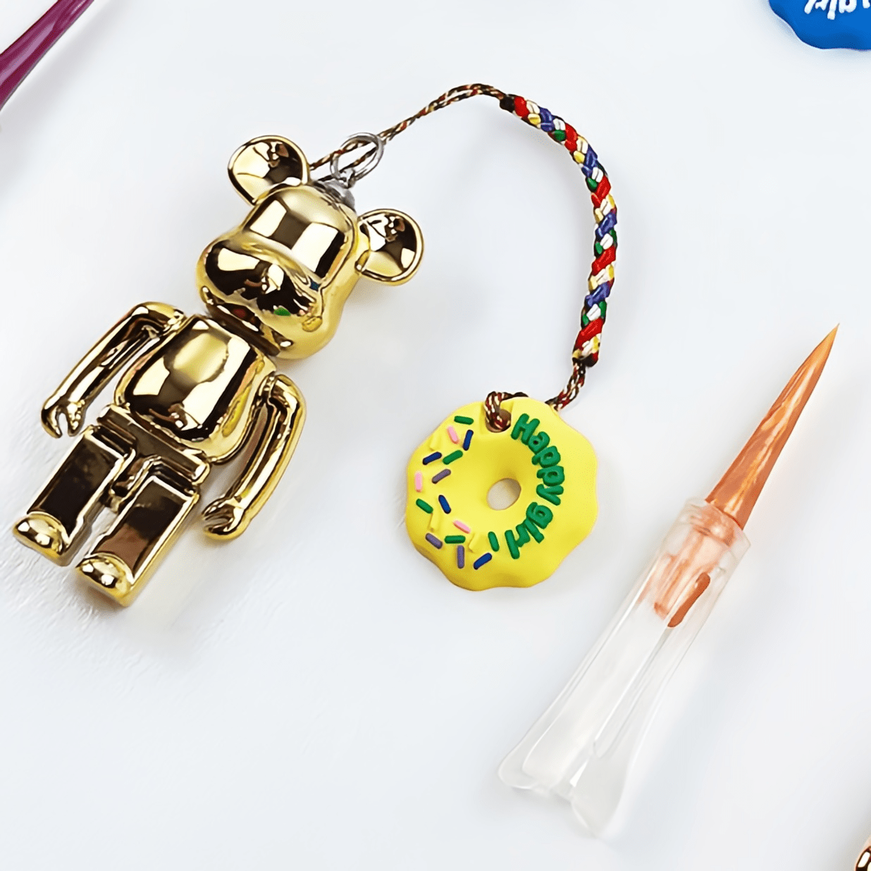 Loss Prevention Golf Tee With Bear - Golden Glaze - Erthe Golf