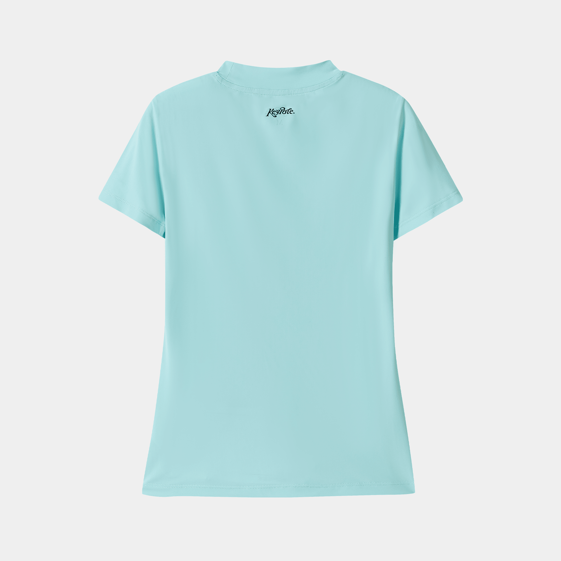 Women's Lightweight T-Shirt - Aqua Blue - Erthe Golf