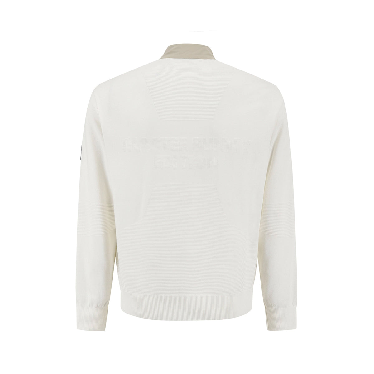 Master Bunny Edition Men's Zip Cardigan - Beige - Erthe Golf