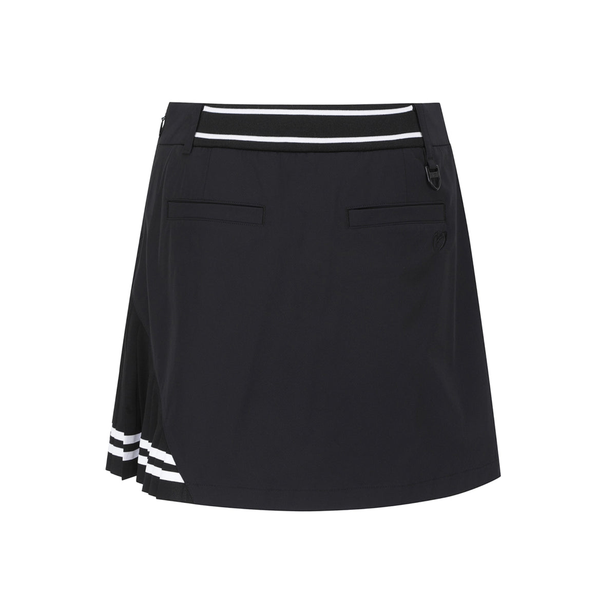 Master Bunny Edition Women's Diagonal Skirt - Black - Erthe Golf