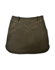 Loveland Studded Golf Skort- Brown