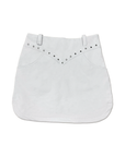 Loveland Studded Golf Skort- Off-White