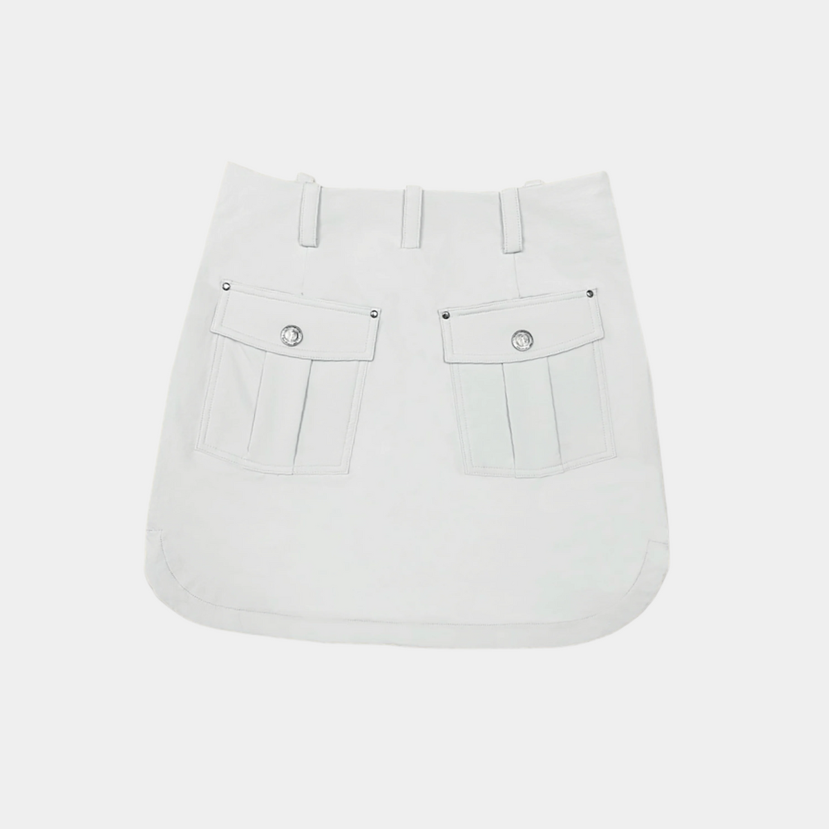 Loveland Studded Golf Skort - Off - White - Erthe Golf