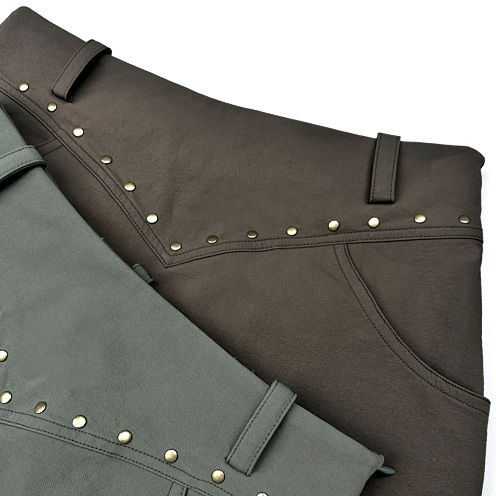 Loveland Studded Golf Skort- Green