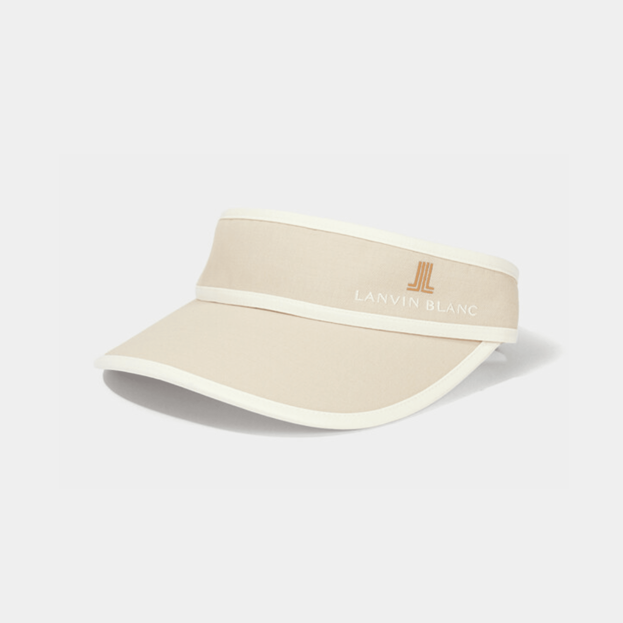 Women's Logo Visor - Beige - Erthe Golf
