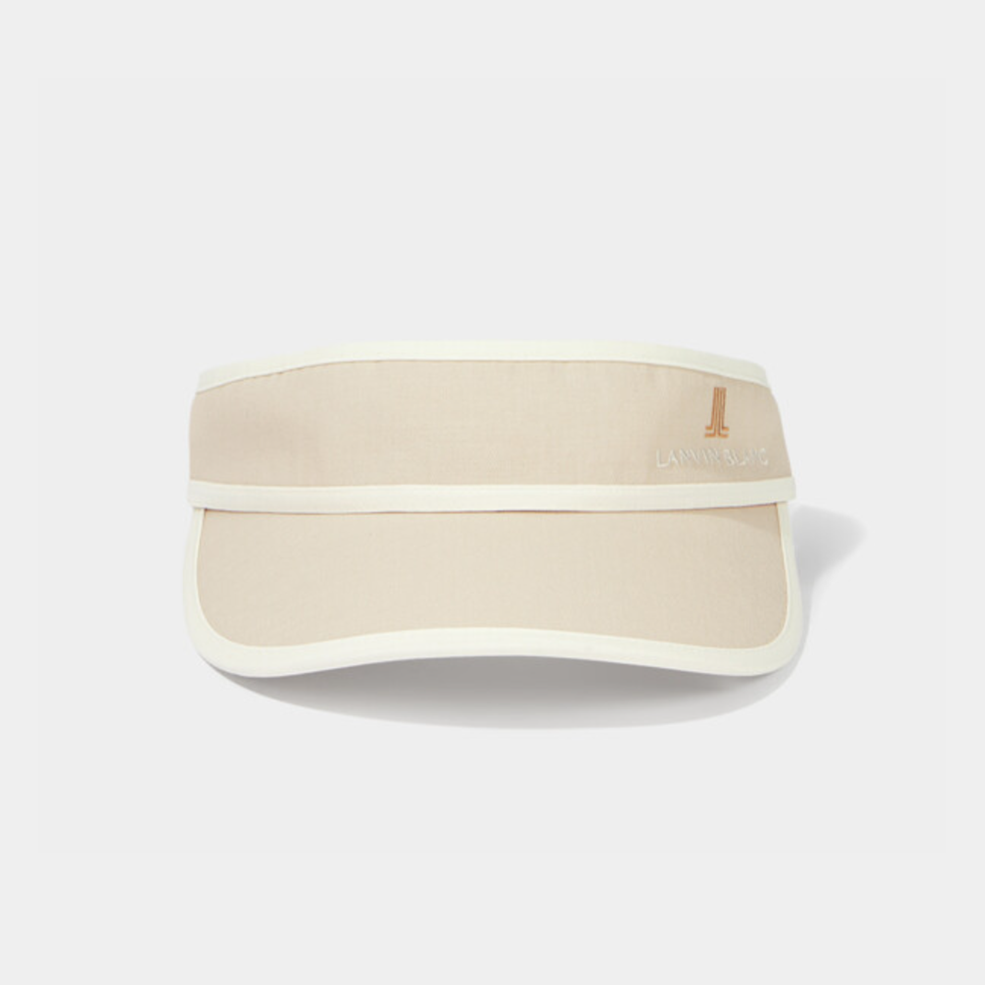 Women's Logo Visor - Beige - Erthe Golf