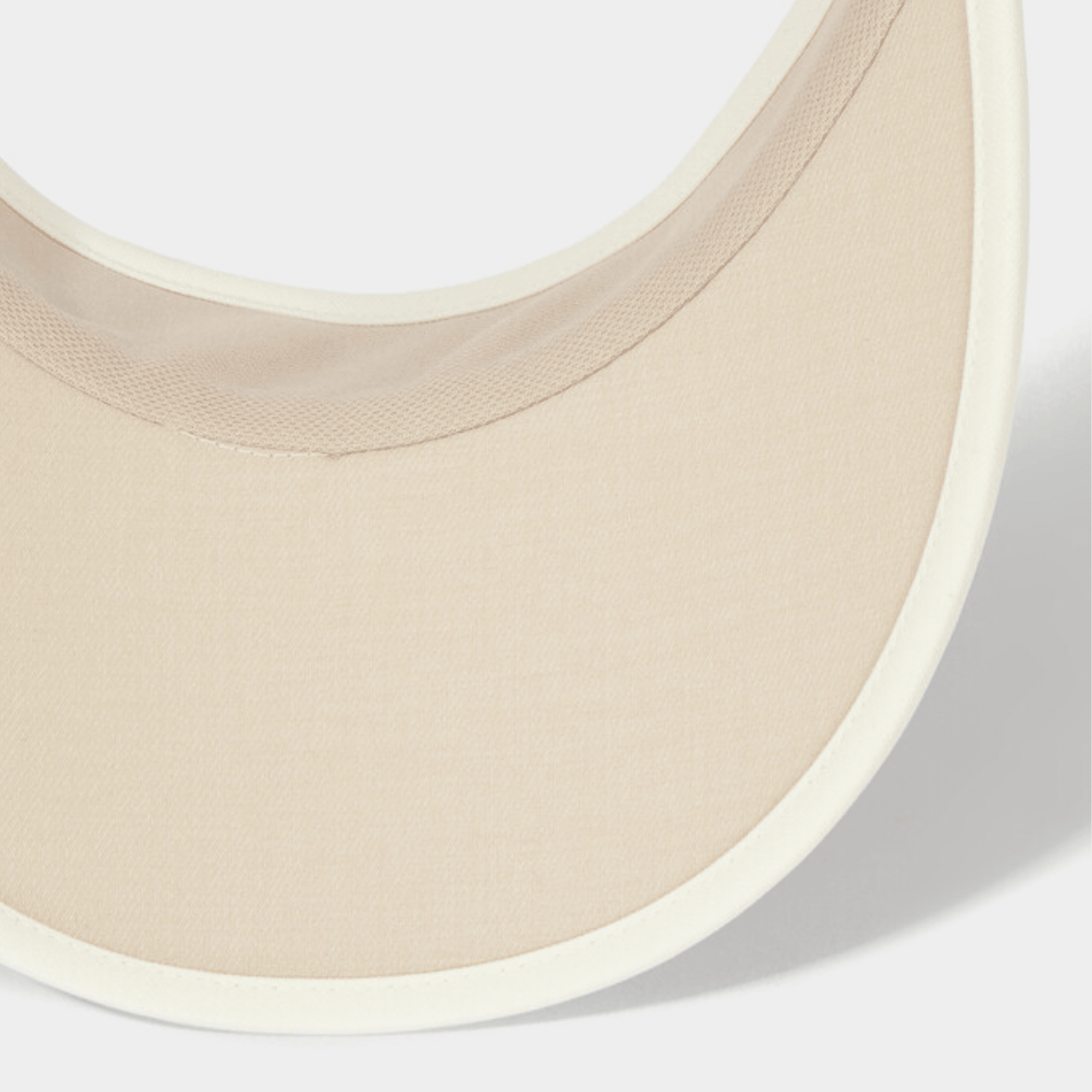 Women's Logo Visor - Beige - Erthe Golf