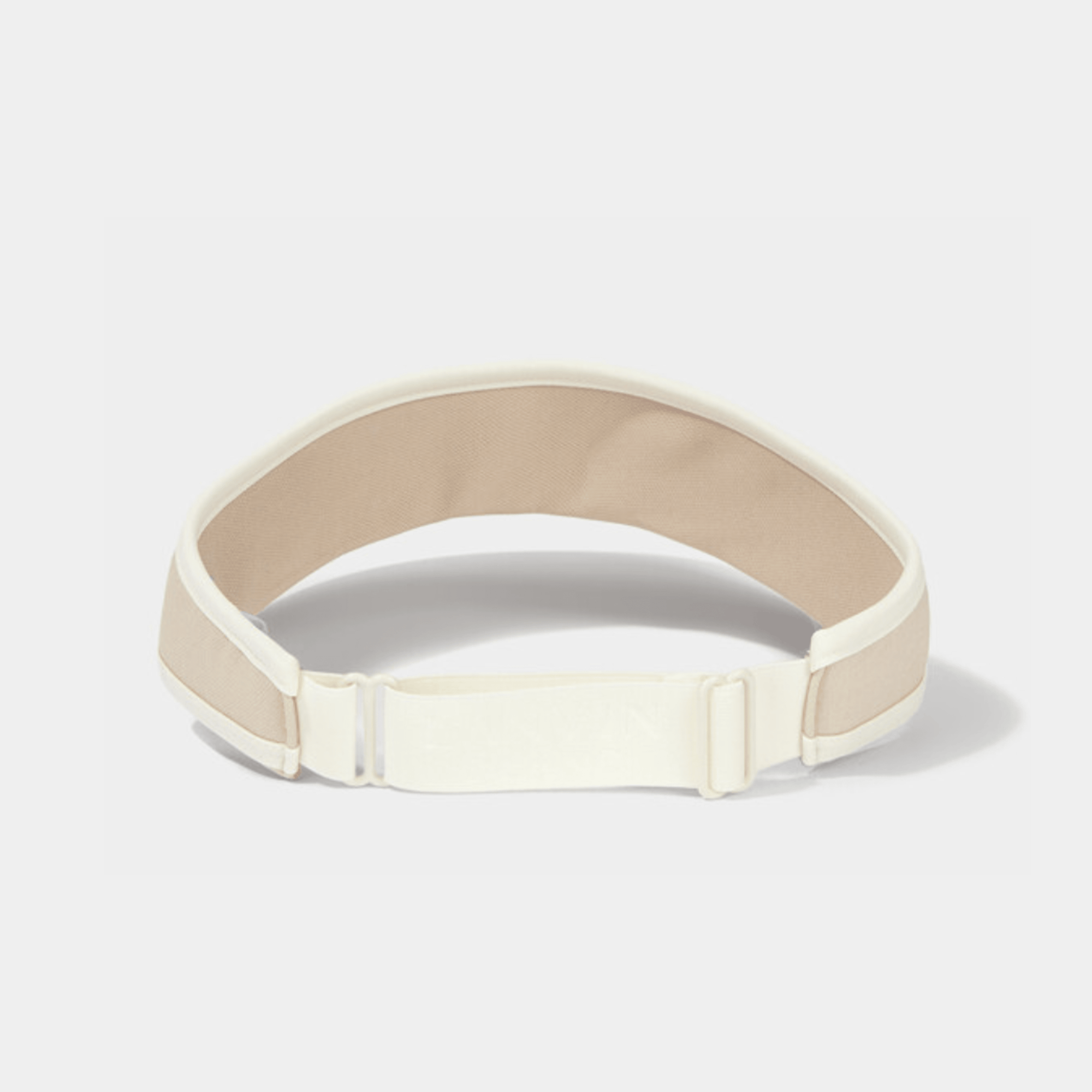Women's Logo Visor - Beige - Erthe Golf