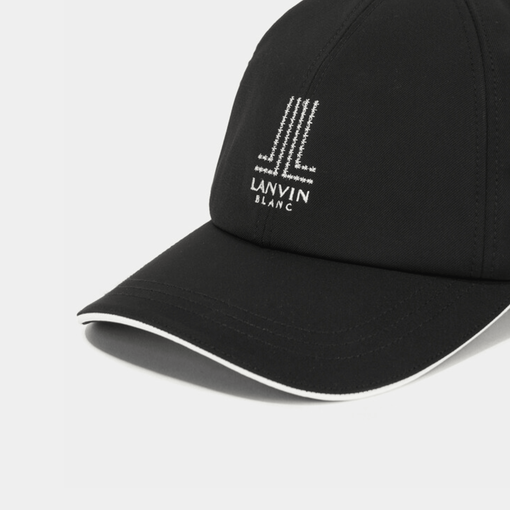 Women's Logo Cap & Scarf - Black - Erthe Golf