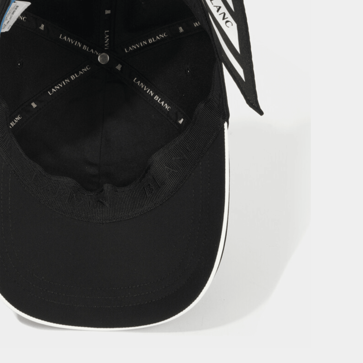 Women's Logo Cap & Scarf - Black - Erthe Golf