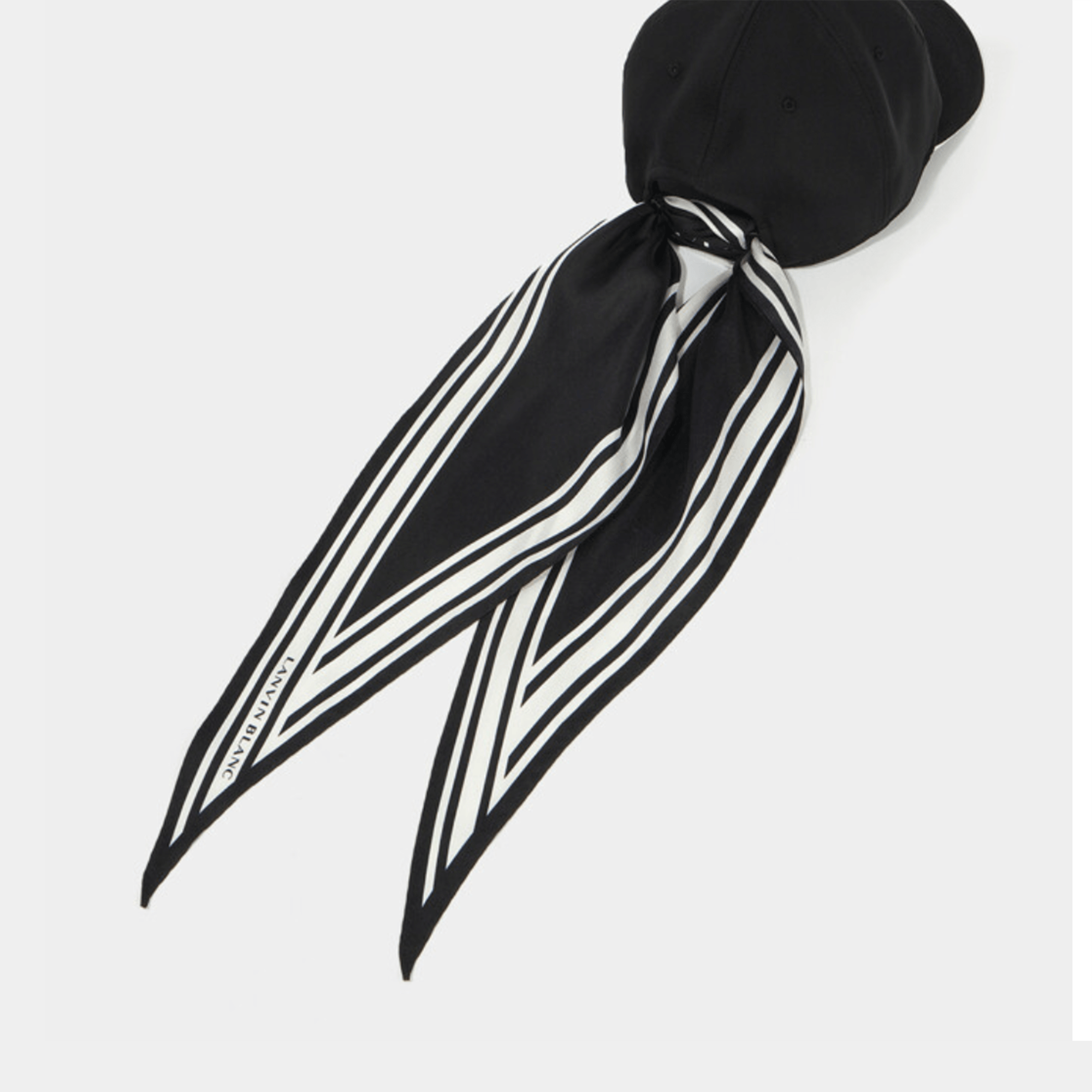 Women's Logo Cap &amp; Scarf - Black - Erthe Golf