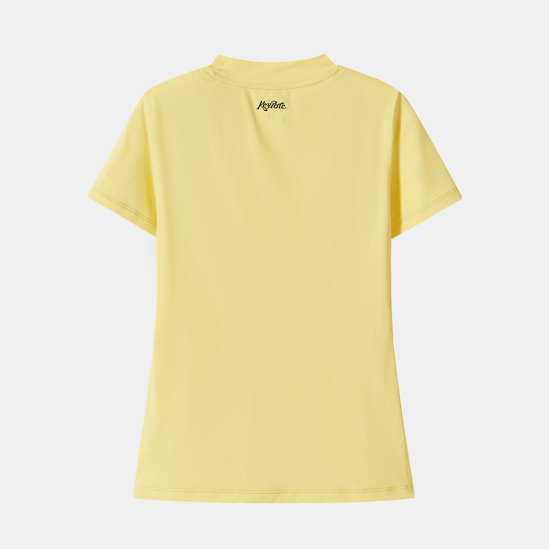 Women's Lightweight Mockneck - Yellow - Erthe Golf