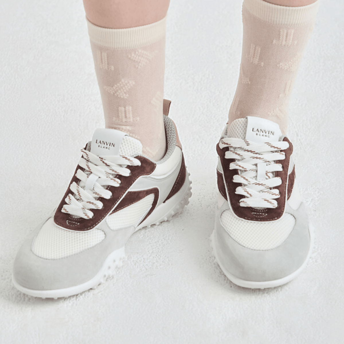 Women's Leather Golf Shoes - Mint Gray - Erthe Golf