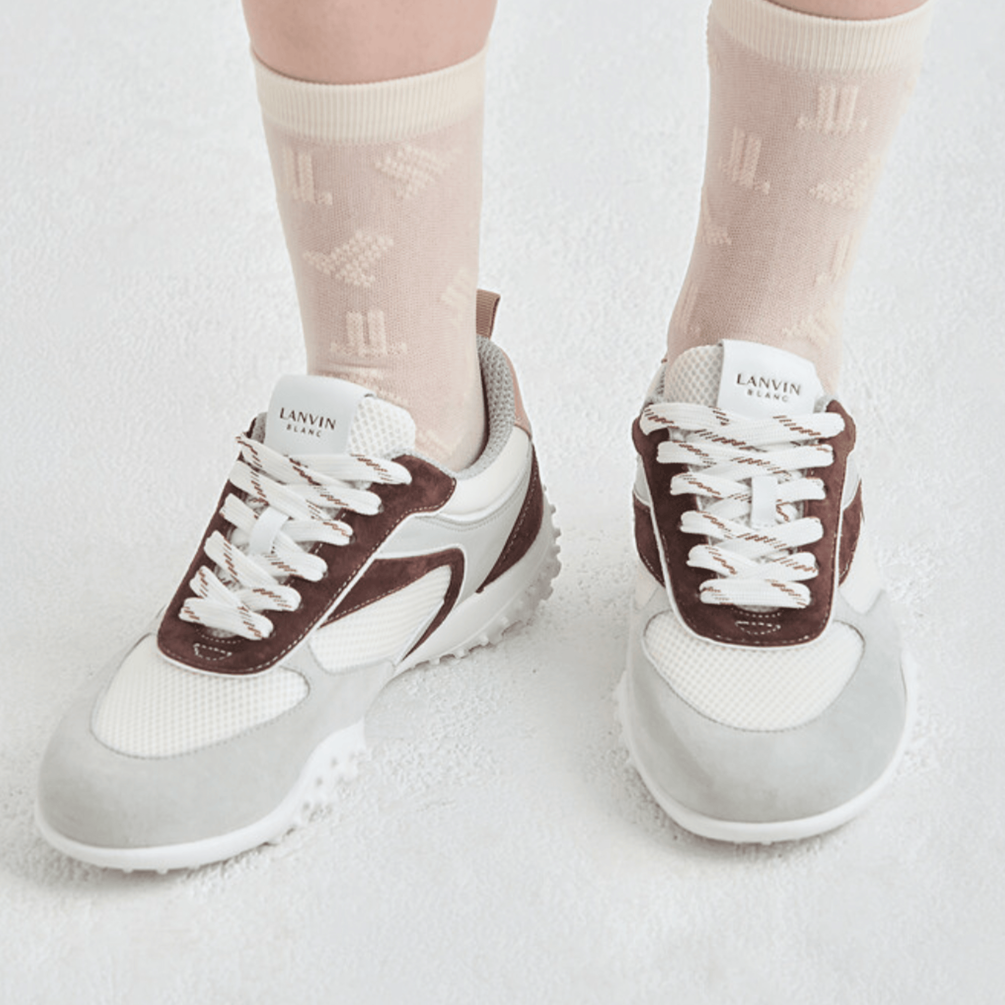 Women's Leather Golf Shoes - Mint Gray - Erthe Golf