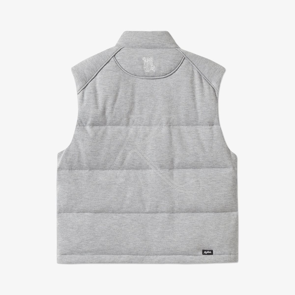 Keypote Men's Quilted Vest - Grey - Erthe Golf