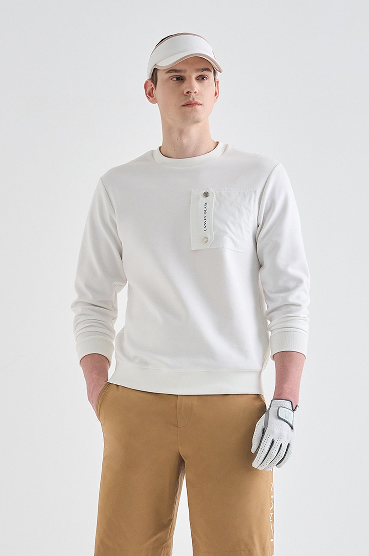 Lanvin Blanc Men&#39;s Sweatshirt - White