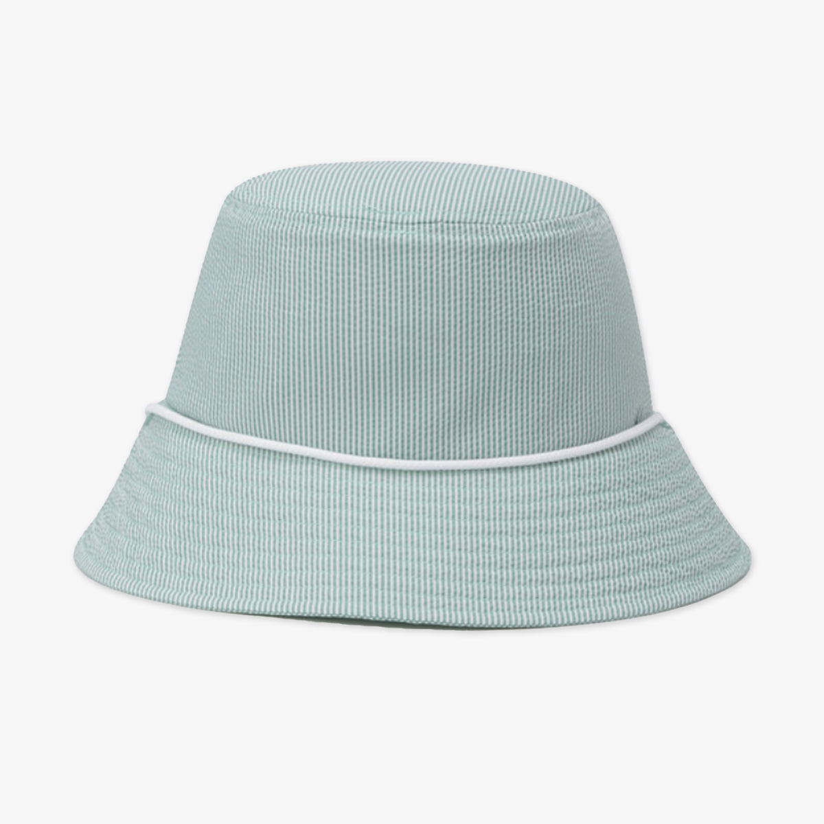 Munsingwear Women's Striped Seersucker Bucket Hat - Erthe Golf
