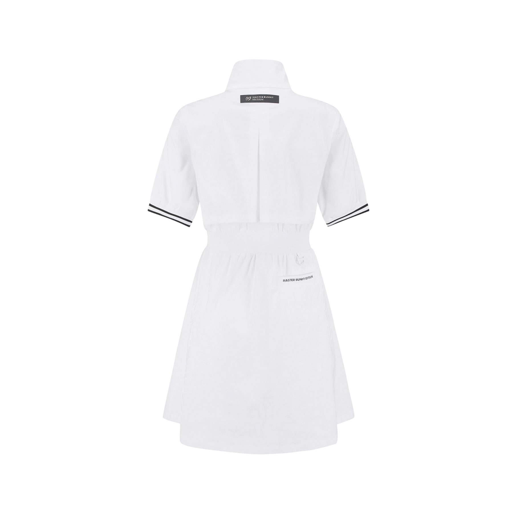 Master Bunny Edition Women&#39;s Zip Dress - White - Erthe Golf