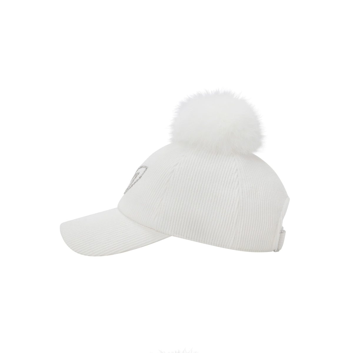 Master Bunny Edition Women's Fur Cap - White - Erthe Golf
