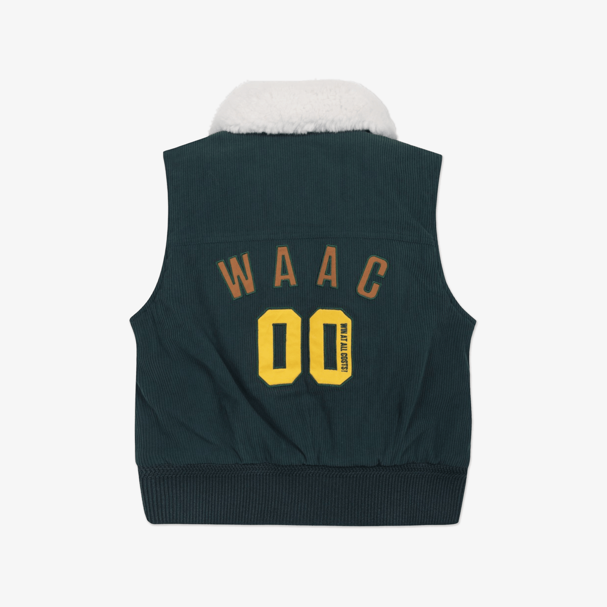 WAAC Women Winter Vest - Green - Erthe Golf