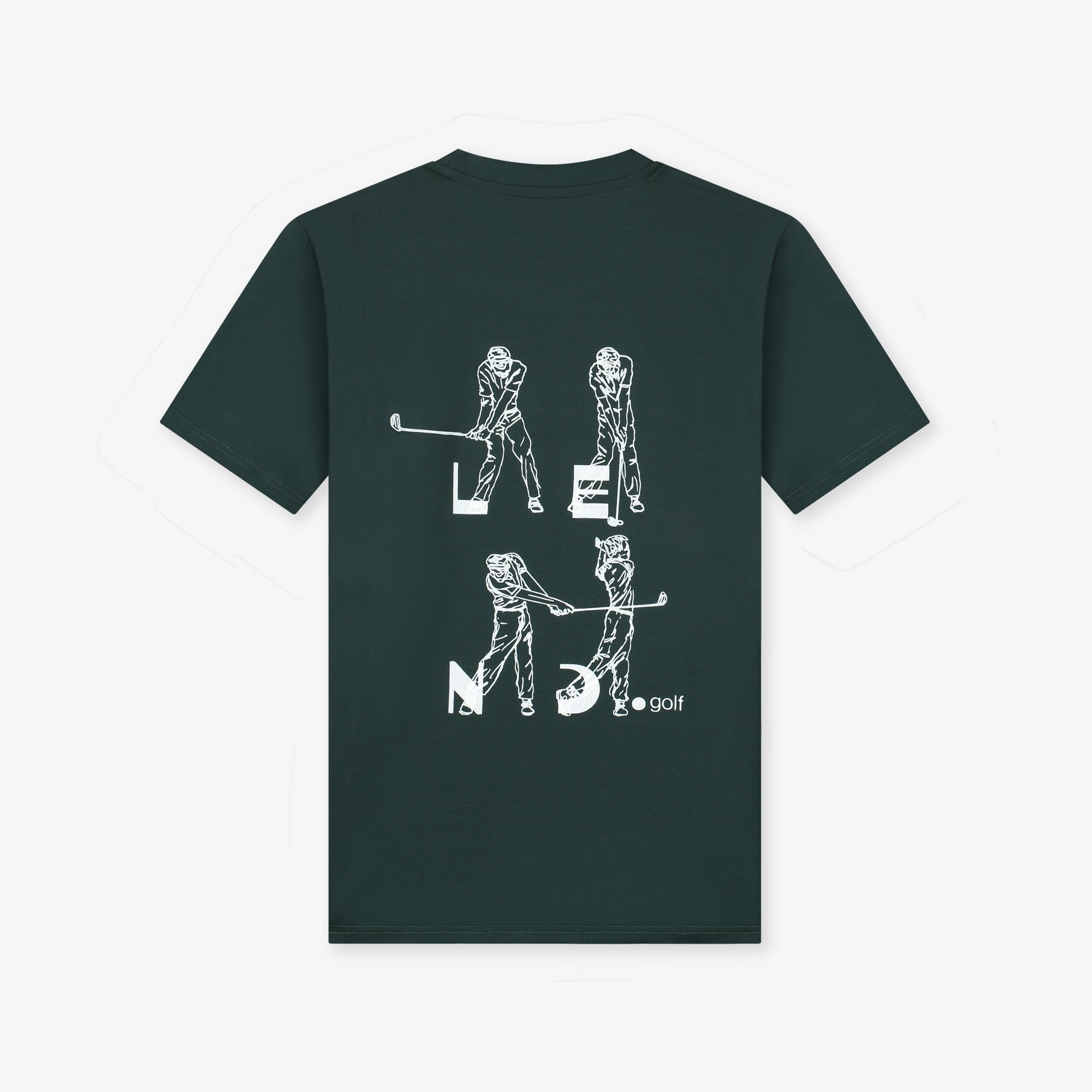 Lend Golf Unisex Swing Tshirt Black - Erthe Golf
