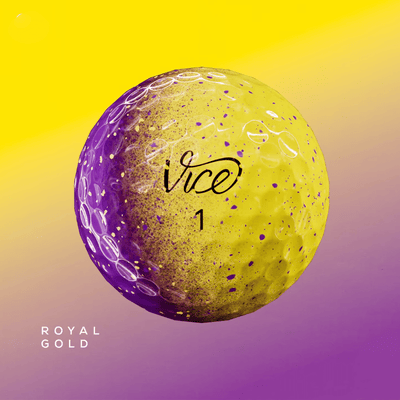 Vice Golf Mix Pack A - Royal Gold Edition - Erthe Golf