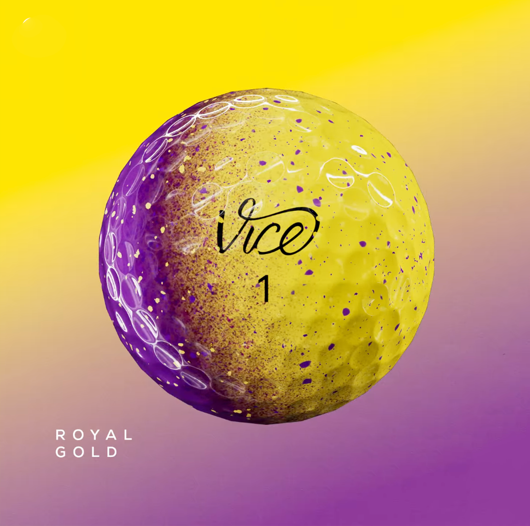 Vice Golf Mix Pack A - Royal Gold Edition