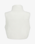 Pearly Gates Women's Fleece Vest-Ivory