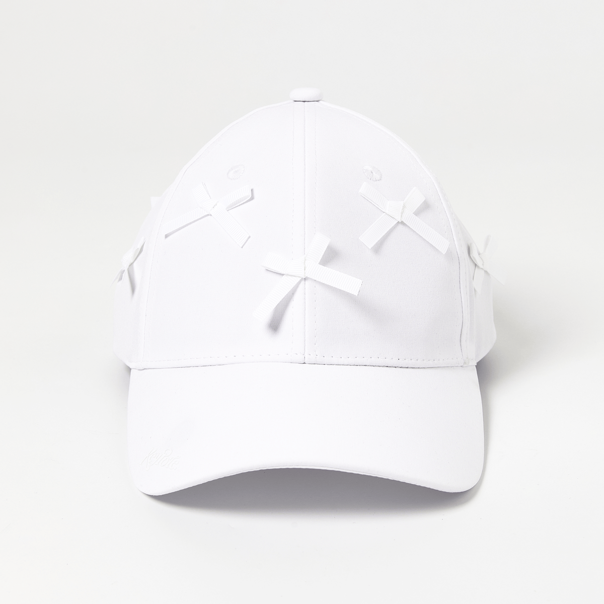 Keypote Women's Ribbon Ties Golf Hat - White - Erthe Golf