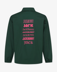 Pearly Gates Jackbunny Pullover Windbreaker - Green