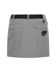 Master Bunny Edition Women's Pocket Skirt - Grey - Erthe Golf