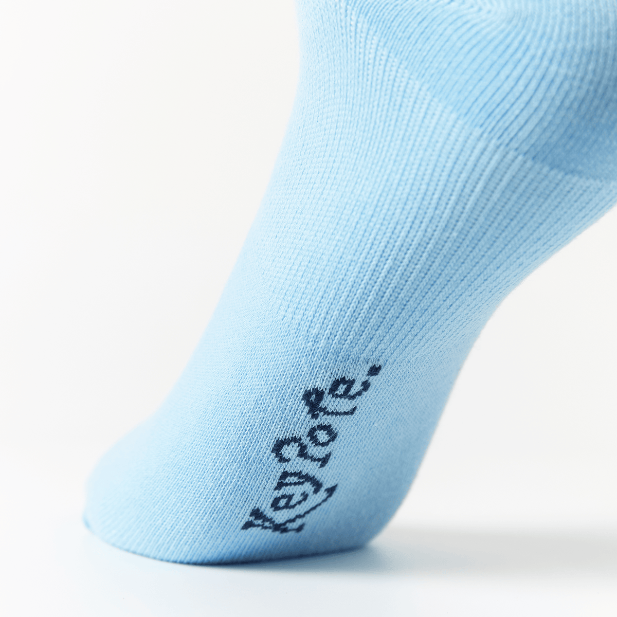 Keypote Men's Side Logo Crew Socks - Blue - Erthe Golf