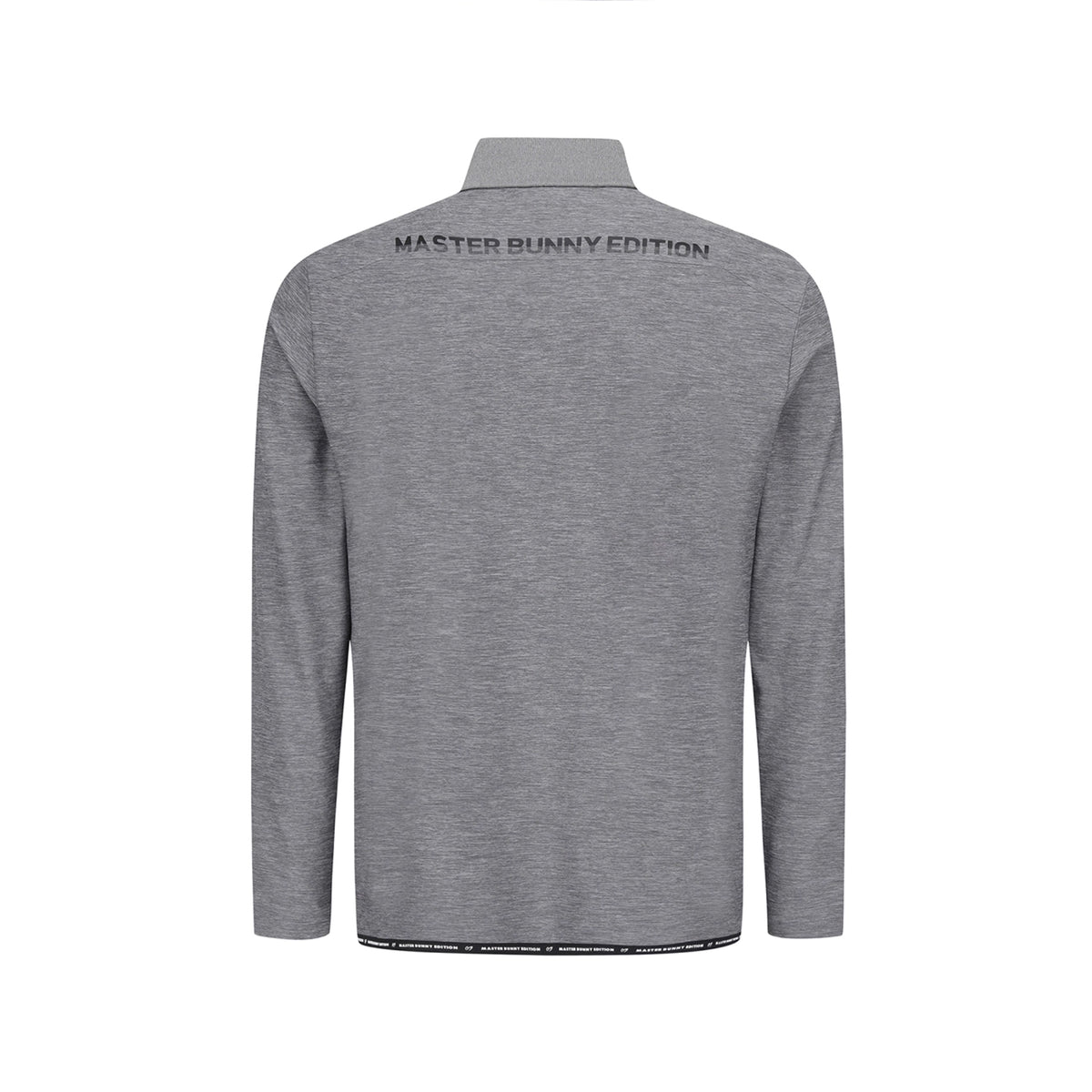 Master Bunny Edition Men's Collar Top - Grey - Erthe Golf