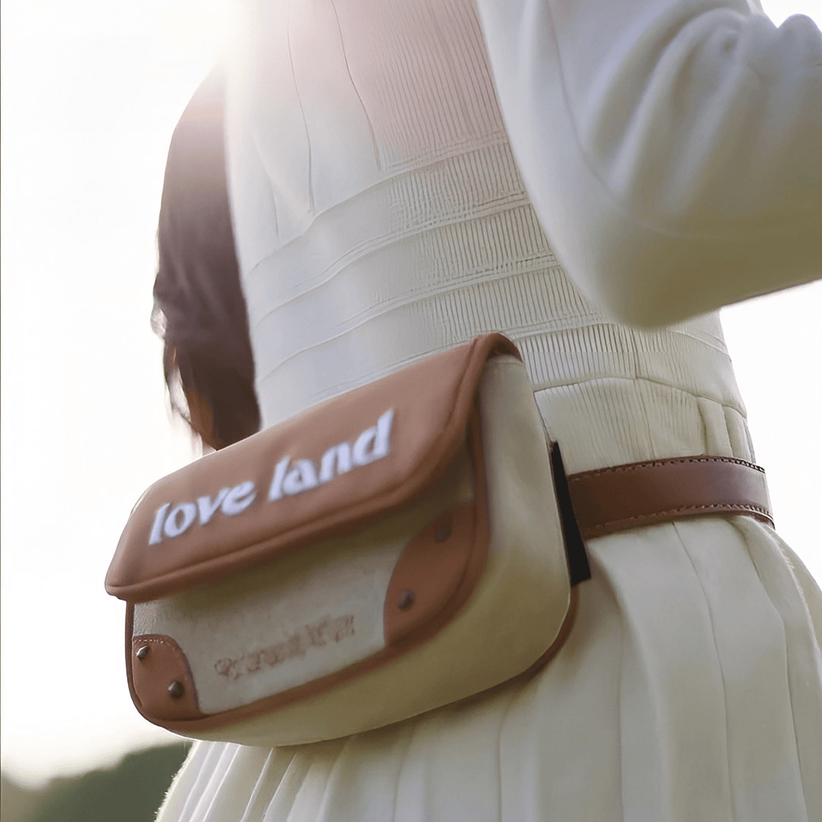 Loveland Knitted Dress - White - Erthe Golf