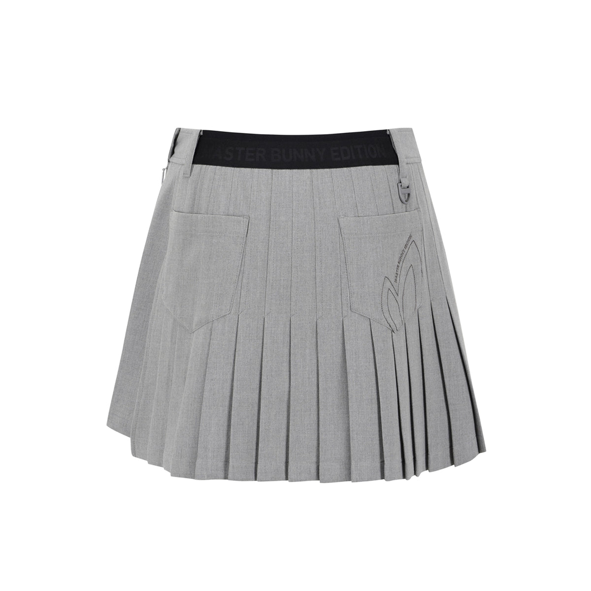 Master Bunny Edition Women's Pleated Skirt - Grey - Erthe Golf