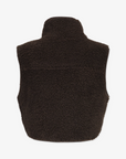 Pearly Gates Women's Fleece Vest-Brown