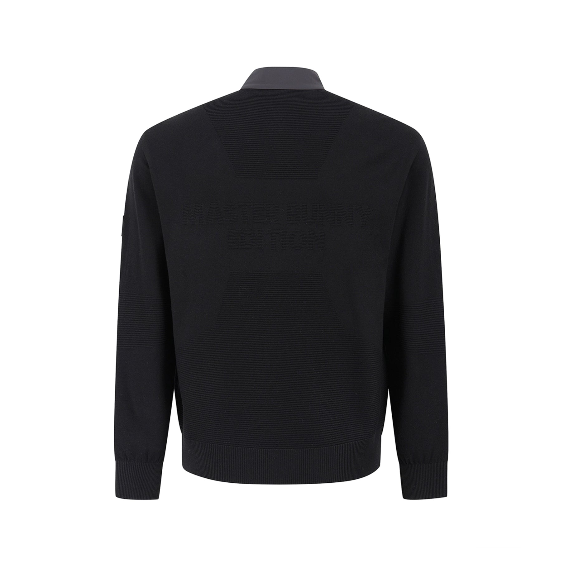 Master Bunny Edition Men's Zip Cardigan - Black - Erthe Golf