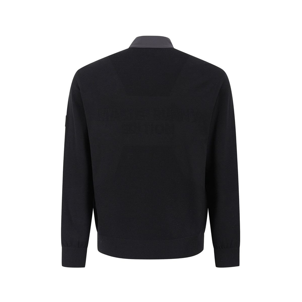 Master Bunny Edition Men's Zip Cardigan - Black - Erthe Golf