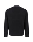 Master Bunny Edition Men's Zip Cardigan - Black - Erthe Golf