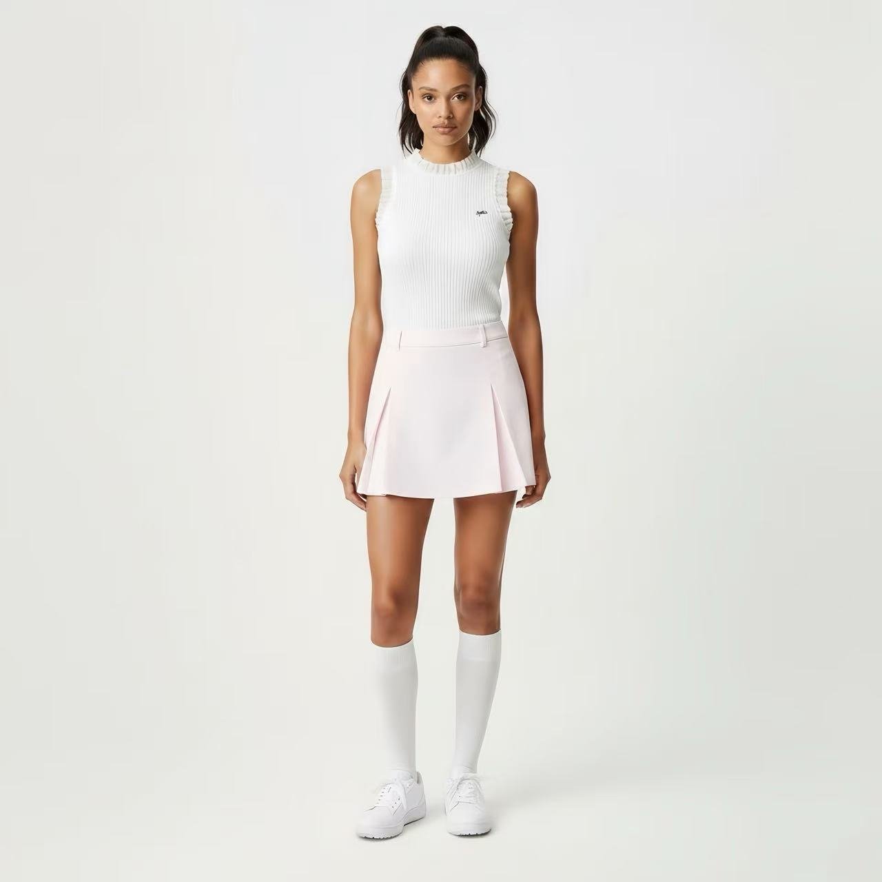 WAAC Women's Blade Pleats Skort - Pink - Erthe Golf