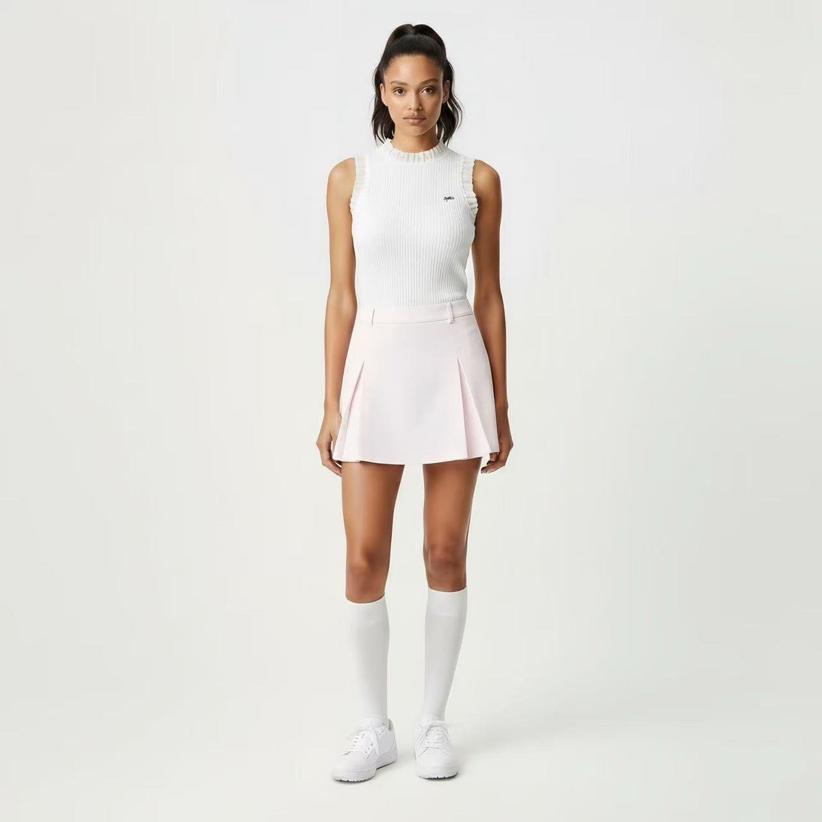 WAAC Women's Blade Pleats Skort - Pink - Erthe Golf